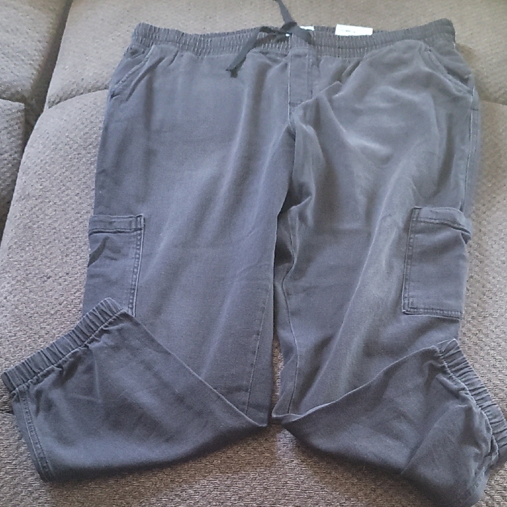 Gray Cargo Pants